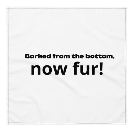 Barked from the bottom, now fur! - All-over print bandana